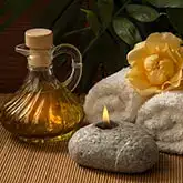 Spa Items on the table